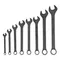 Набор ключей комбинированных, 6 - 19 мм, 8 шт., CrV, фосфатированные Сибртех