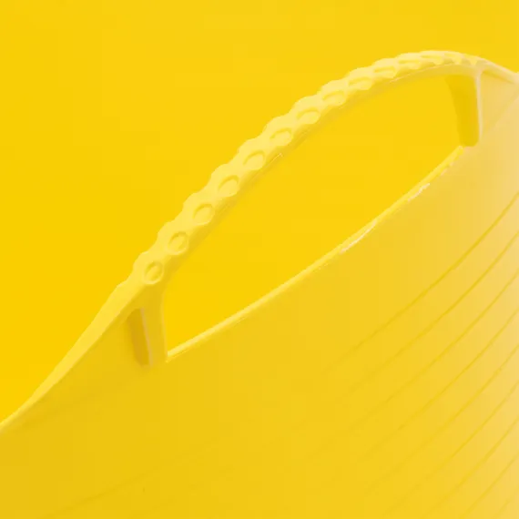 Ведро гибкое сверхпрочное, 28 л, желтое, Сибртех