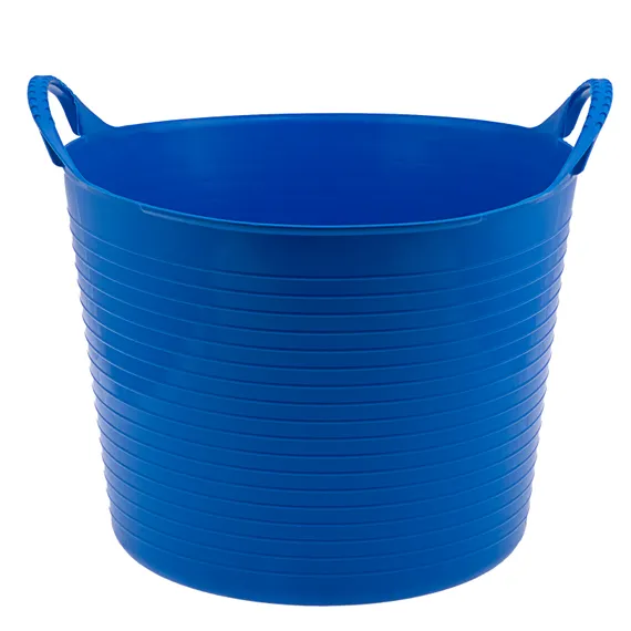 Ведро гибкое сверхпрочное, 40 л, синее, Сибртех