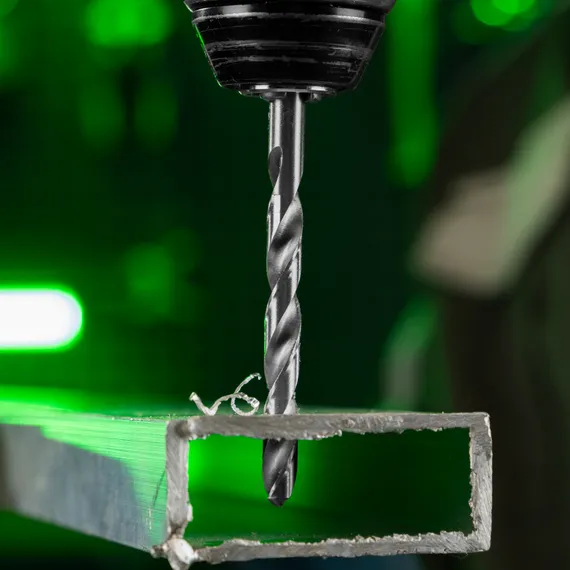 Набор сверл по металлу, 1-10 мм, (через 0.5 мм) HSS 19 шт, пластиковая коробка, цилиндрический хвостовик Сибртех