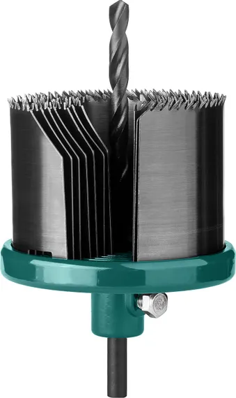 KRAFTOOL 7 шт, (25-32-38-45-50-56-62 х 42 мм), наборная кольцевая пила по дереву (29580-H7-42)