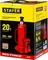 STAYER RED FORCE, 20 т, 242 - 452 мм, бутылочный гидравлический домкрат, Professional (43160-20)