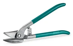 KRAFTOOL IDEAL левые 280 мм фигурные цельнокованые ножницы по металлу (23009-L)