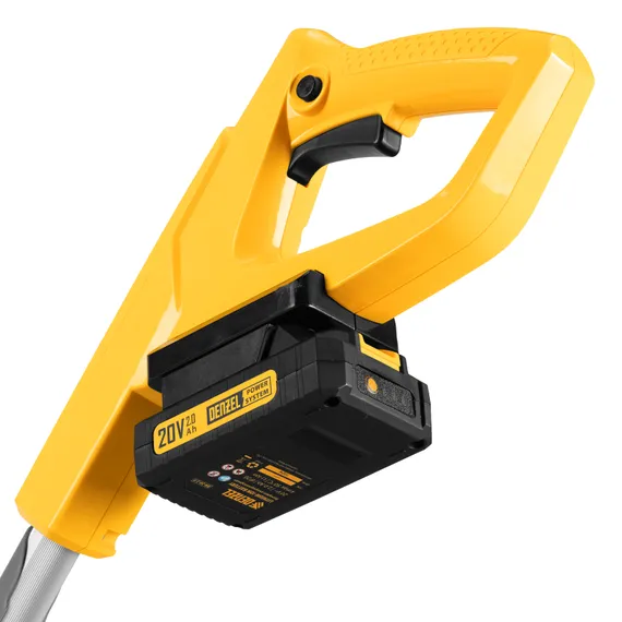 Портативная аккумуляторная газонокосилка CLM-22, Li-ion, 20В, 220 мм // Denzel