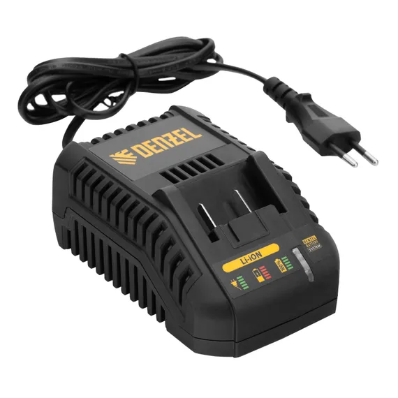 Дрель-шуруповерт аккумуляторная ударная бесщет CIDB-18-02, Li-Ion, 18 В Denzel