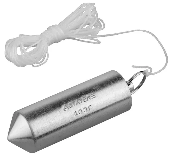 STAYER 5 м, 400 г, строительный отвес со шнуром (0635-40)