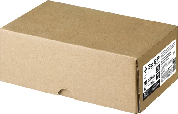 ЗУБР DIN 912, кл. пр. 8.8, М8 х 35 мм, цинк, 5 кг, винт с внутренним шестигранником, Профессионал (30318-08-035)