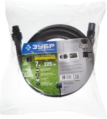 ЗУБР 1″, 7 м, с фильтром и обратным клапаном, всасывающий шланг, ПРОФЕССИОНАЛ (40317-1-7)
