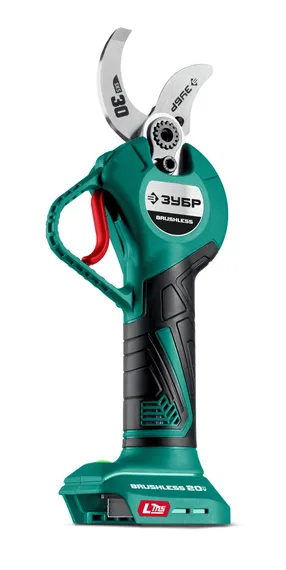 ЗУБР 20 В, 30 мм макс. рез, без АКБ (LMS), секатор аккумуляторный (СКБ-2030)