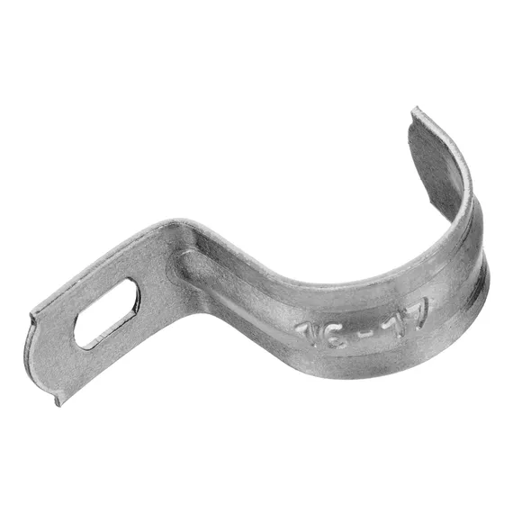 Скоба металлическая однолапковая, 16 мм, 100 шт Сибртех