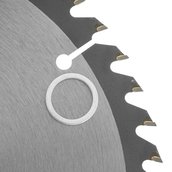 Пильный диск по дереву ф216 х 20 мм, 48 зубьев Denzel