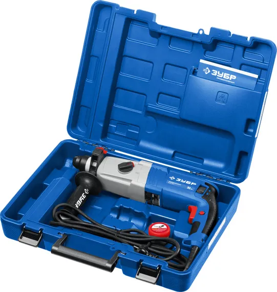 Уценка. Перфоратор электрический SDS Plus, ЗУБР 32 мм, 1100 Вт, Профессионал (ЗП-32-1100 К-U)