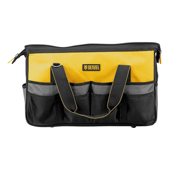 Сумка для инструмента, 500х245х300 мм, 20 карман.,съемный органайз. 10 карман.,наплеч. рем. Denzel