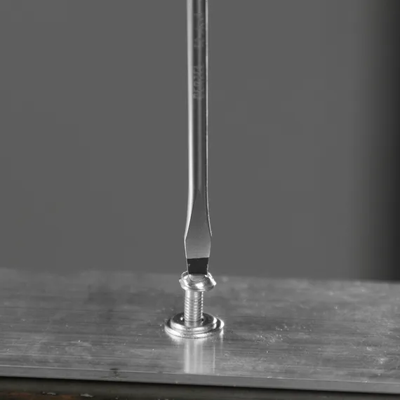 Отвертка, SL3х75 мм, S2, 3к рукоятка Denzel