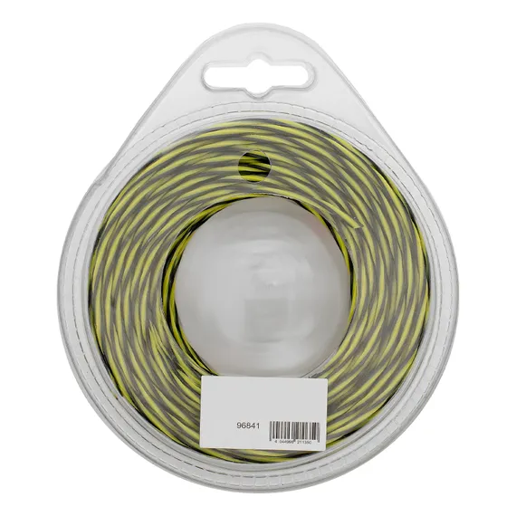 Леска для триммера двухкомпонентная витая квадратная, 2,4мм х 15м, блистер SkyCutter Denzel