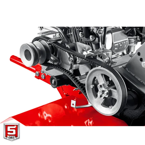 ЗУБР увеличенные колеса, 7 л.с., мотоблок с понижающей передачей (МТБ-400 У)