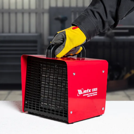 Тепловая пушка керамическая SHCL-3000, квадратная, 230 В, 480 м3/ч, 1/3 кВт MTX