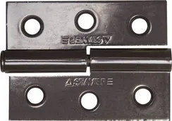 STAYER 65 x 48 x 2.0 мм, разъемная, левая, цвет коричневый, карточная петля (37613-65-3L)