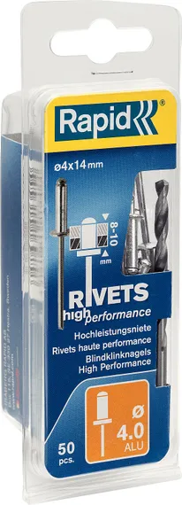 RAPID 4.0 х 14 мм, 50 шт, алюминиевая заклепка (5000385)