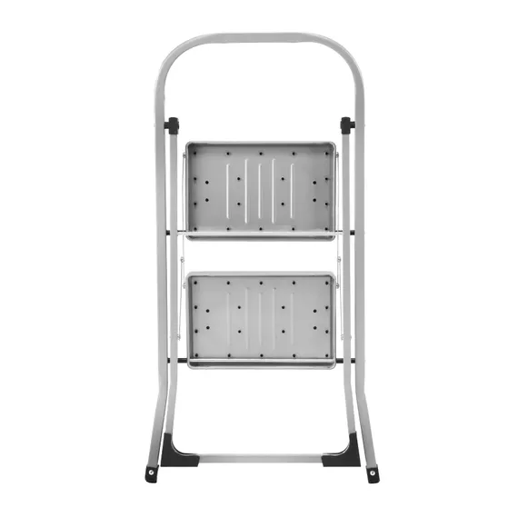 Стремянка стальная, 2 широкие ступени 20х30 см с полимерным покрытием Сибртех