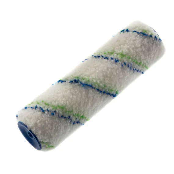 Валик сменный "Водные краски", 180 мм, ворс 12 мм, D - 36 мм, D ручки - 6 мм, полиэстер Сибртех