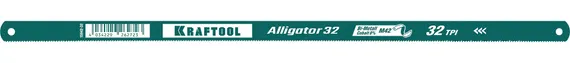 KRAFTOOL Alligator-32, 32 TPI, 300 мм, биметаллическое гибкое полотно по металлу (15942-32)