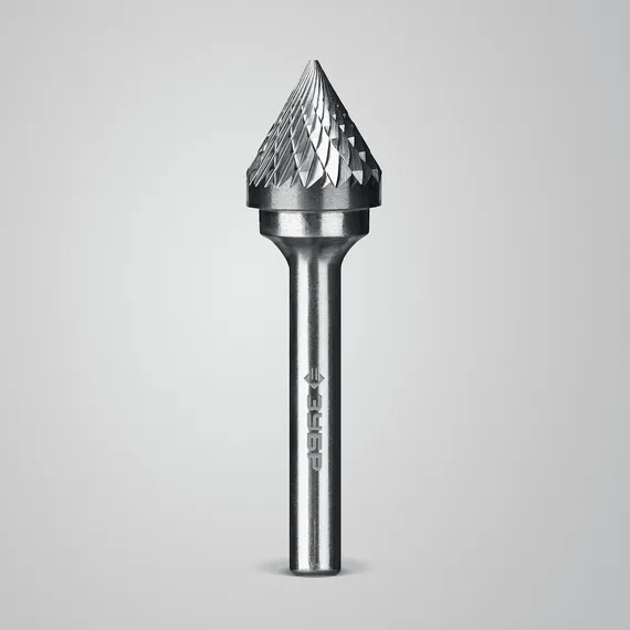 ЗУБР 16х14 мм, тип J (зенкер с вершиной 60°), хв-к 6 мм, твердосплавная борфреза, ПРОФЕССИОНАЛ (28808-16-14)