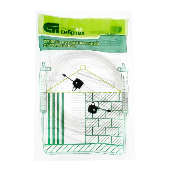 Гидроуровень, L 5 м, D 8 мм, со шкалой Сибртех