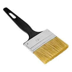 Кисть флейцевая "Стандарт", 70 х 6 мм, натуральная щетина, пластиковая ручка Сибртех