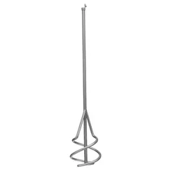 Миксер для строительных смесей, 60х8х400мм, шестигранный хвостовик Сибртех