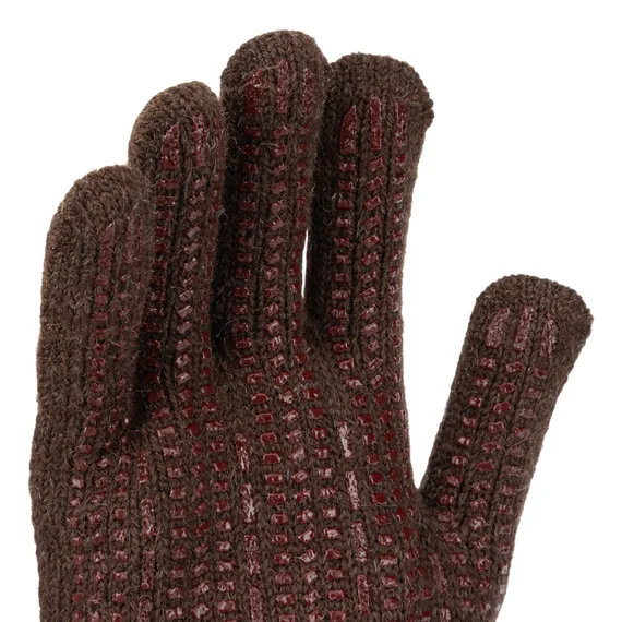 Перчатки трикотажные, верблюжья и овечья шерсть, ПВХ -гель Протектор Сибртех