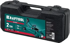 KRAFTOOL STARK, в кейсе 2 т, 135 - 340 мм, для легковых а/м, подкатной домкрат (43453-2-K)