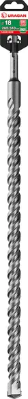 URAGAN 18 х 310 мм, SDS-plus бур (29311-310-18)