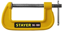 STAYER SG-100, 100 мм, чугунная струбцина G (3215-100)
