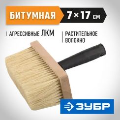 ЗУБР 70 x 170 мм, щетина растительное волокно, все виды ЛКМ, макловица (4-01853-17)