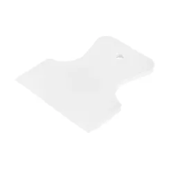 Шпатель, белая резина, 80 мм Сибртех