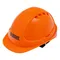 Каска защитная ударопрочная, ABS/PC, плавная регулировка, модель «Форвард» (К-05)оранж. Denzel