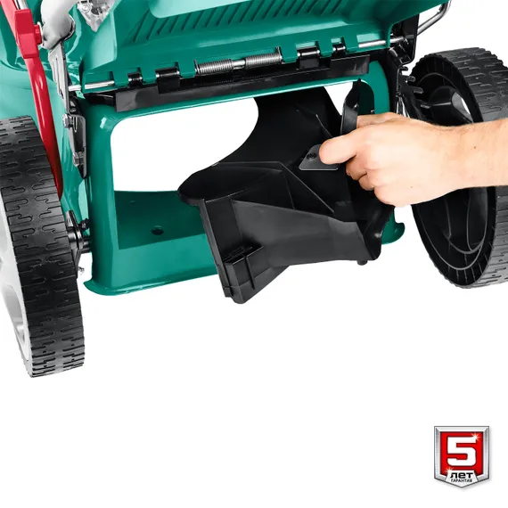 Газонокосилка бензиновая ЗУБР 460 мм, 4.5 л.с. (ГБ-460)