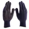 Перчатки трикотажные, акрил, ПВХ гель, "Протектор", синий, оверлок Сибртех