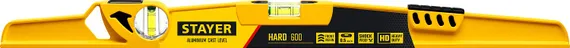 STAYER HARD, 600 мм, с зеркальным глазком, литой уровень, Professional (3483-060)