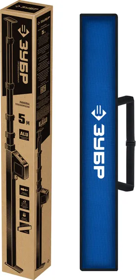 ЗУБР 5 м, телескопическая линейка, Профессионал (34385)