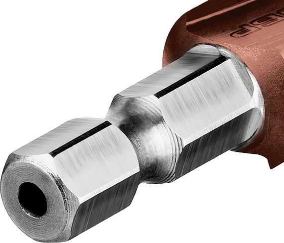 ЗУБР Кобальт, 4-12 мм, 5 ступеней, сталь Р6М5, кобальтовое покрытие, ступенчатое сверло, Профессионал (29672-4-12-5)