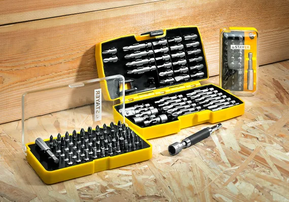 STAYER 44 шт, набор многофункциональных бит, Professional (26135-H44)