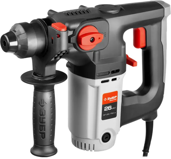 Перфоратор электрический SDS Plus, ЗУБР 26 мм, 750 Вт, (ЗП-26-750 ЭК)