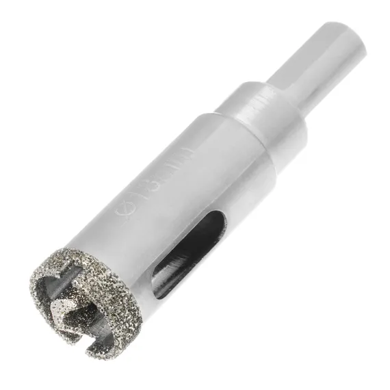 Сверло алмазное по керамограниту, 18 х 67 мм, трехгранный хвостовик Matrix