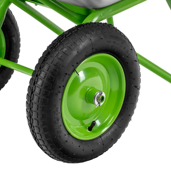 Тачка садово-строительная 2-х колесная, грузоподъемность 230 кг, объем 110 л Сибртех