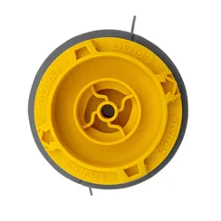 Катушка триммерная полуавтомат, быстрая заправка, шестигранник HEX х 15/6, болт 5/16 левый, М8 левый Denzel