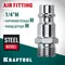 KRAFTOOL 1/4″M - рапид штуцер, переходник (06592-1/4)
