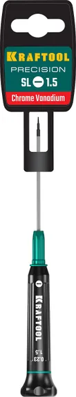 KRAFTOOL Precision SL1.5, отвертка для точных работ (25681-1.5)