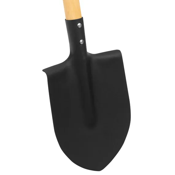 Лопата штыковая, 215х290х1340 мм, деревянный лакированный черенок, Сибртех